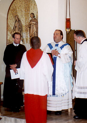 Fr. Knapp and Fr. Nicastro Fr. Knapp and Fr. Nicastro