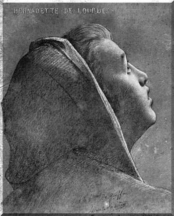 Bernadette in ecstasy Bernadette in ecstasy